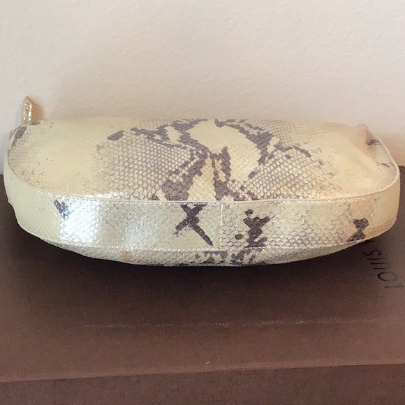 Donald J Pliner Couture Metallic Snake Print Bag - Picture 3 of 15